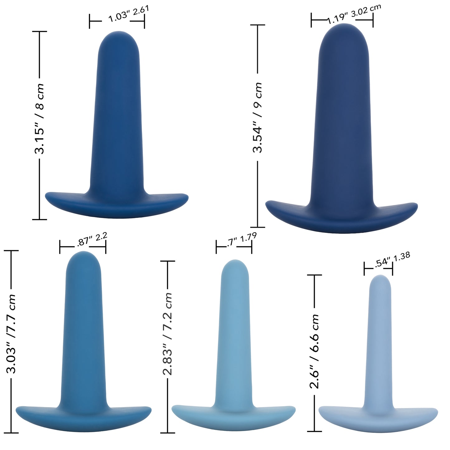 They-ology™ 5 piece Wearable Anal Trainer